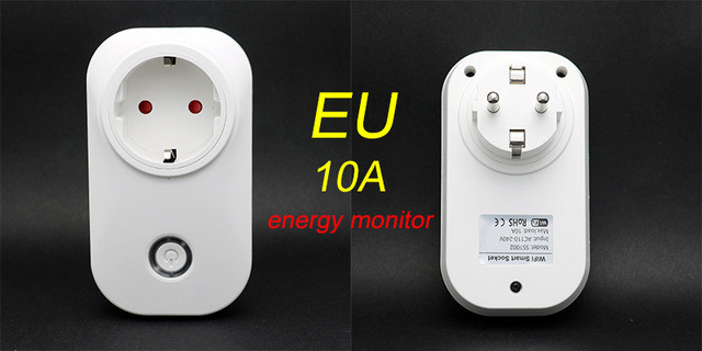 Tuya WIFI Smart Socket Smart Plug EU UK Swit AU BR FR JP Israel Ita ZA Plug 10A Remote Control Alexa Google Home Energy