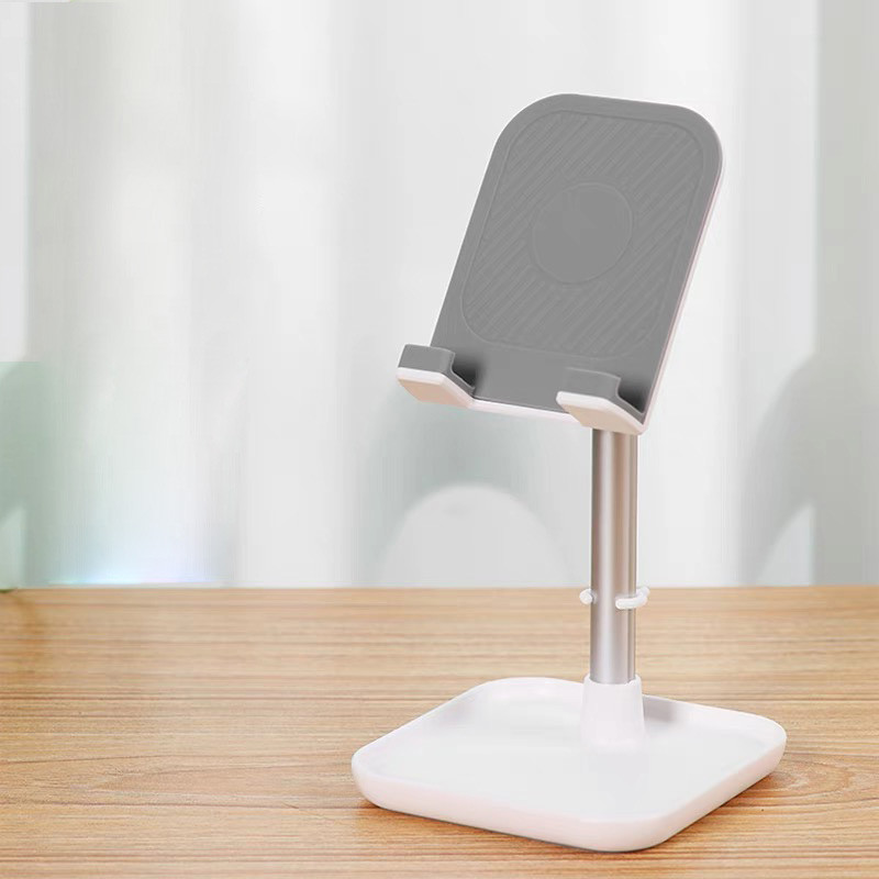 Alu Alloy ABS Silicone Cell Phone Stand For Desk Adjustable