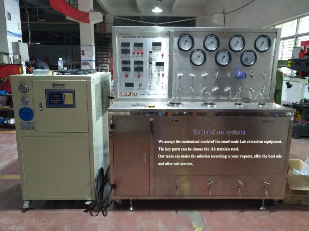 CBD Oil Extraction Device Stainless Steel 304 Co2 Extraction Machine