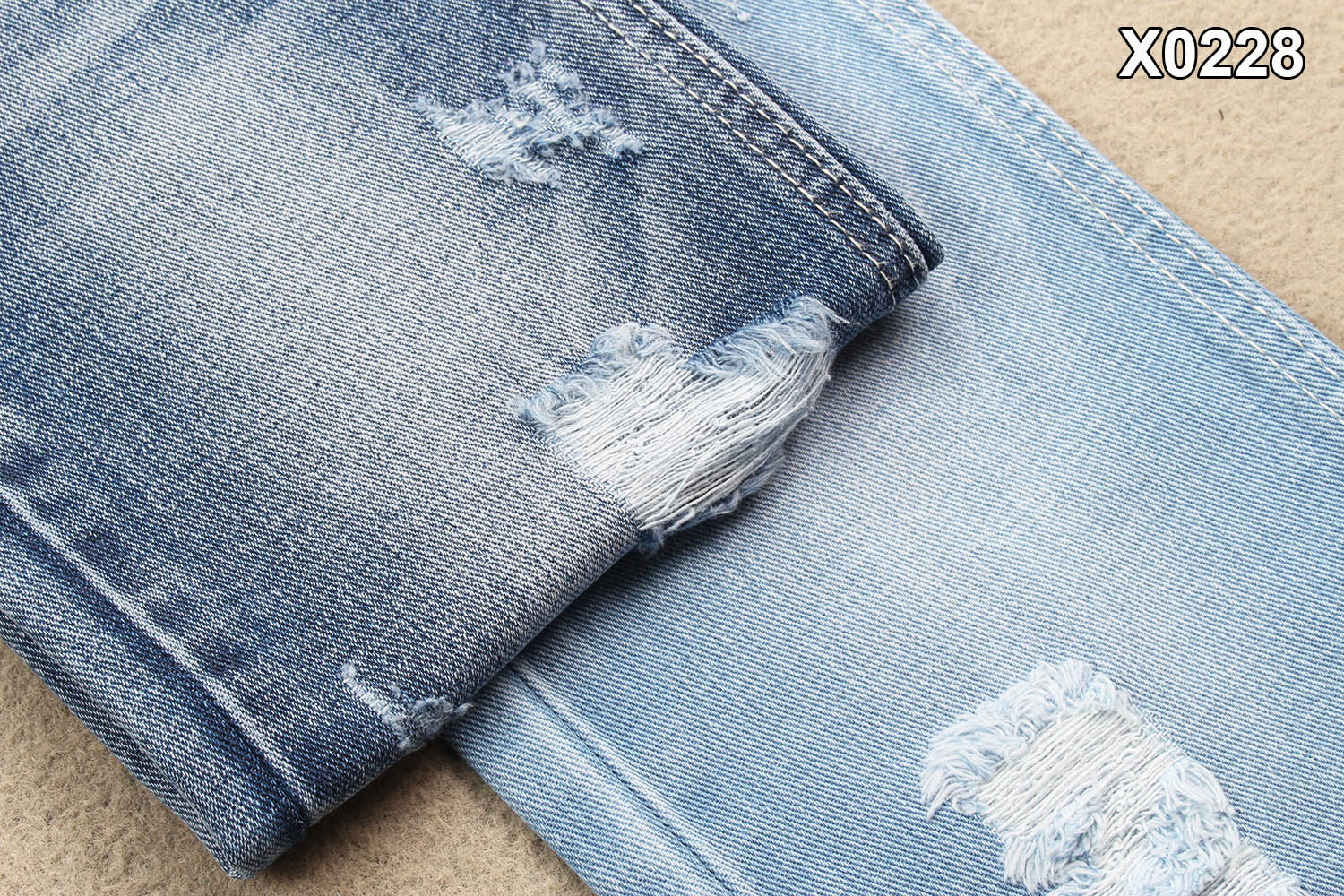 11.3 Once 100 Cotton Denim Fabric 180cm Super Width 10OE x 7OE
