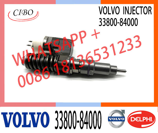 Diesel engine fuel injector 33800-84000 common rail injector nozzle 33800-84000 for diesel engine