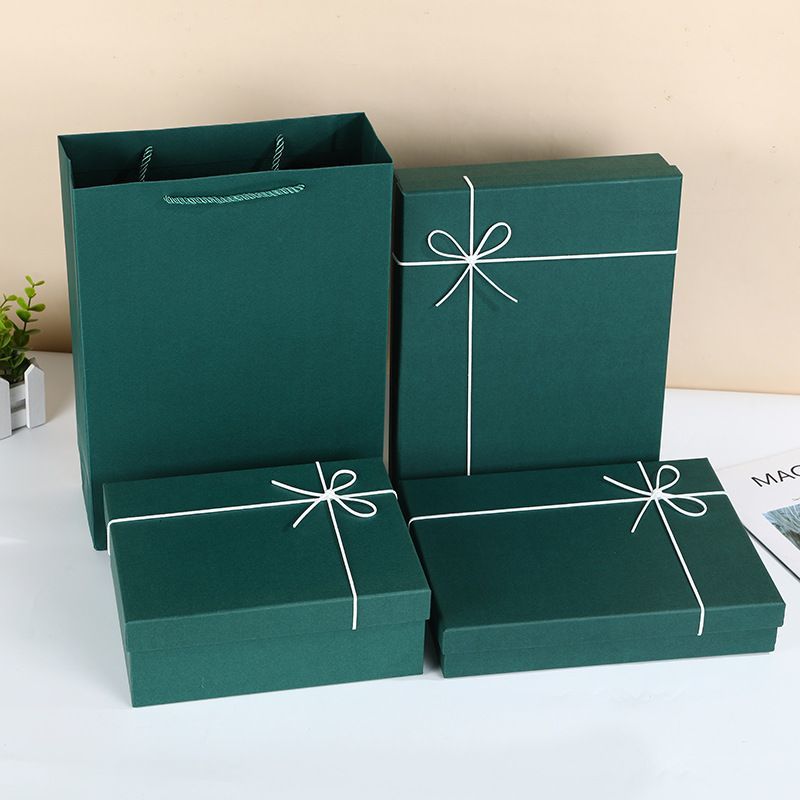 Fashionable Stylish Various Patterns Custom Logo Printed Cardboard Paper Packaging Carton Luxury Christmas Gift Paper Box