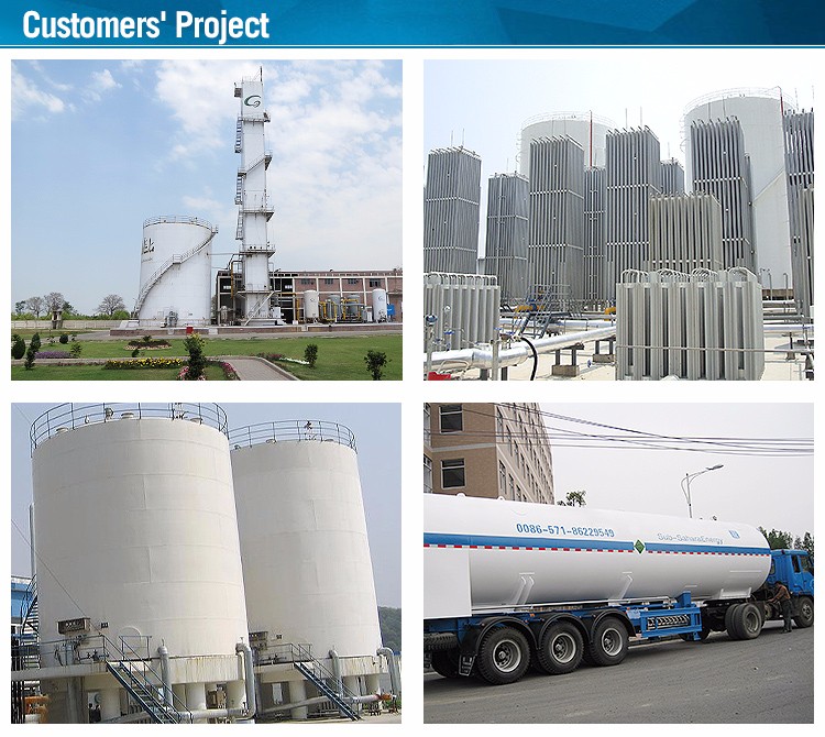 Widely used 100m3 tank food grade liquid carbon dioxide storage tank