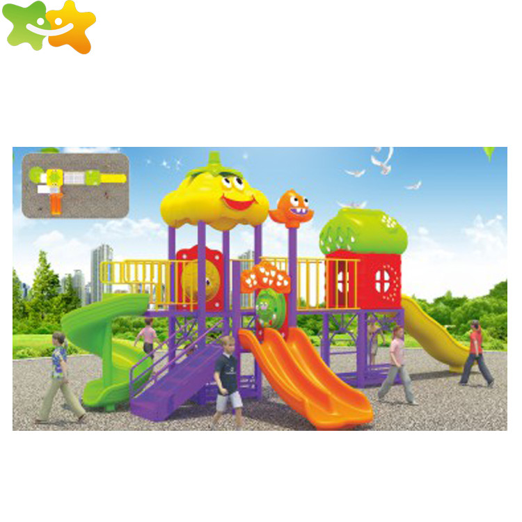 Durable Children Outdoor Plastic Playground Slide Multi - Functional
