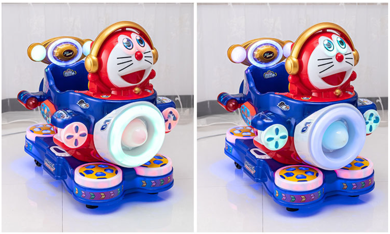 2022 Good price jingle cat kiddie rides children coin machines for game store