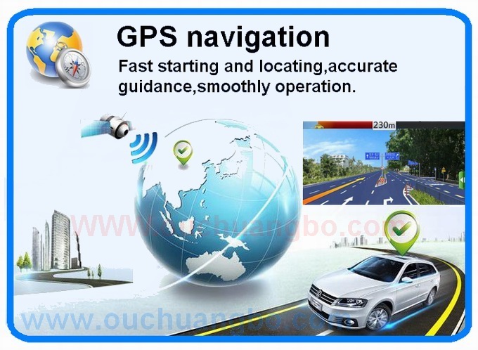 Ouchuangbo DVD Player GPS radio Mazda 2 2010-2012 android 4. 4 3G Wifi iPod Touch Screen