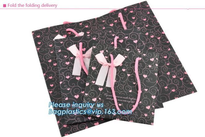 Customized made cheap paper twisted handles white kraft paper bags,wine paper bag with handle wholesale bagplastics pack