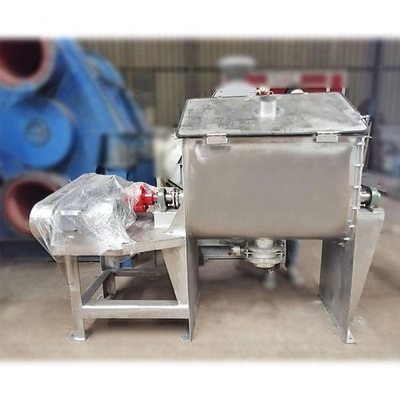 OEM Custom Auger Conveyor Industrial Horizontal Powder Mixing Machine Ribbon Blender
