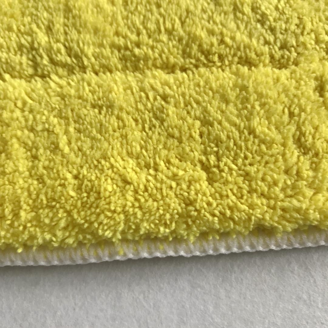 100% polyester absorb water flat mop house keeping wet mop Chinese suppiler with scrape
