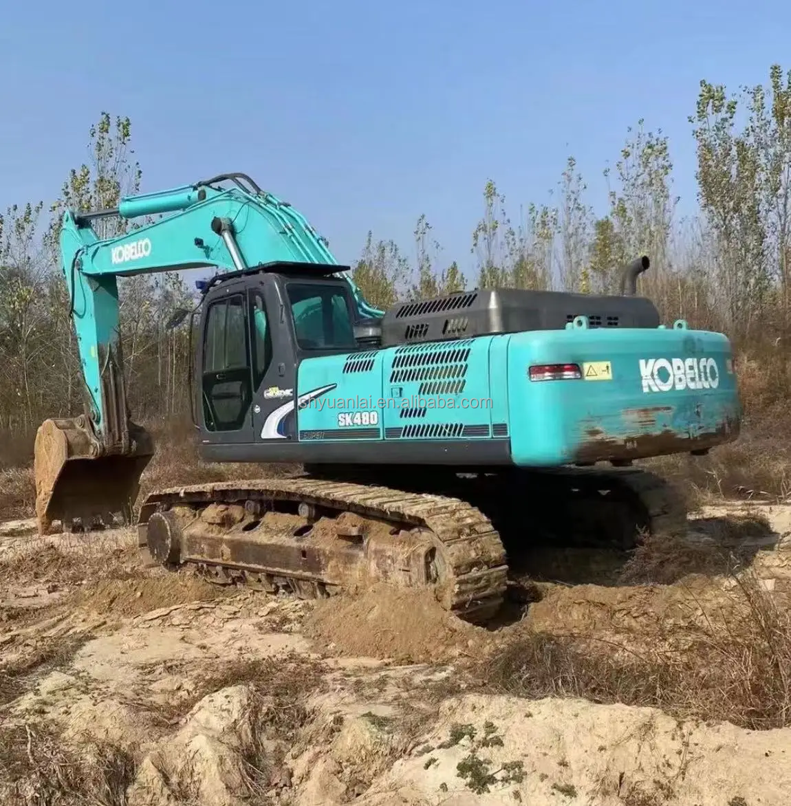 Second Hand Shensteel SK480 Excavator 2019 Model Speed King Fuel- Durable Steel 48T