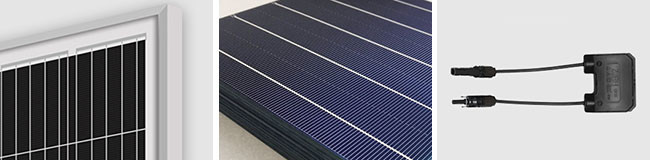 120W 18V Poly Solar Plate No Pollution 25 Year Warranty At 80% Power Output