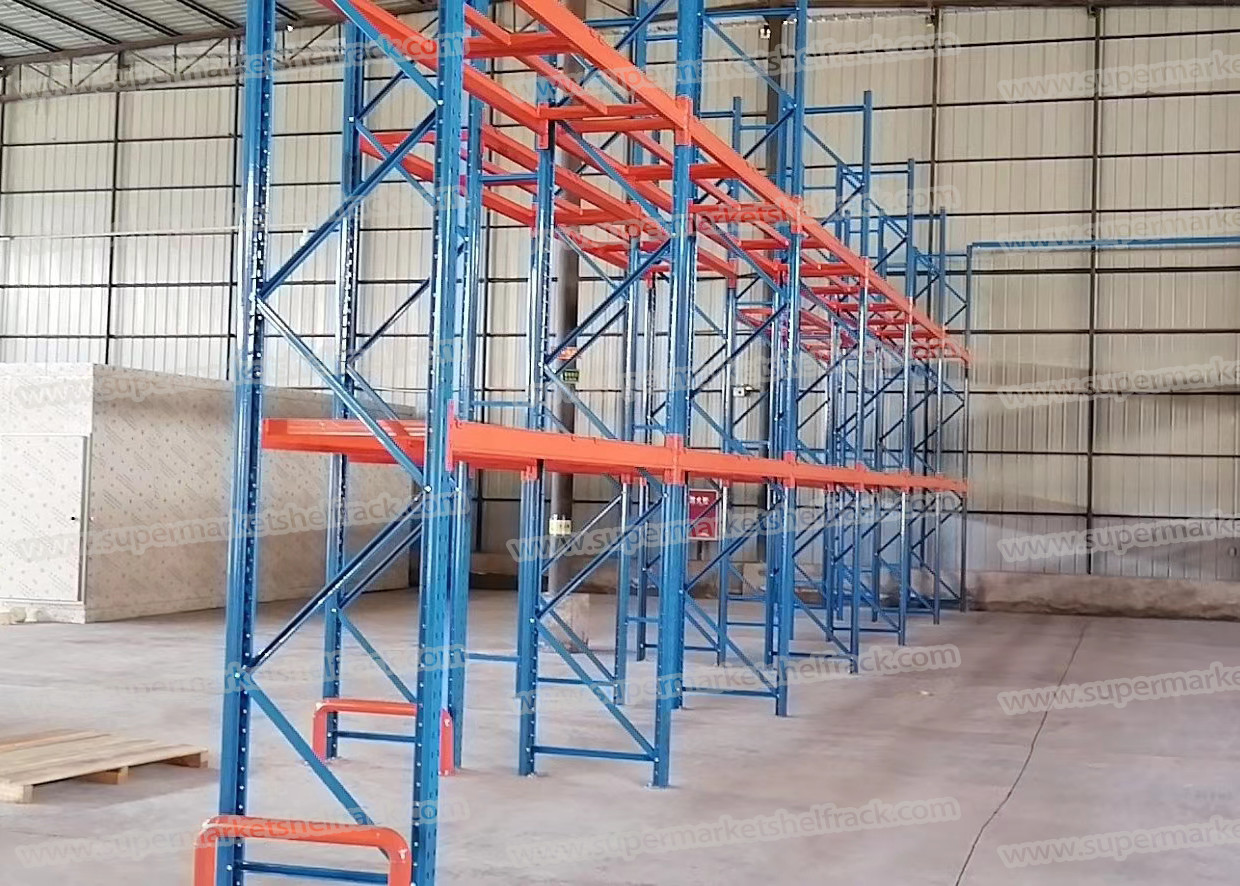 3000KG 2000mm Shelf Metal Warehouse Racking For Supermarket 3500mm