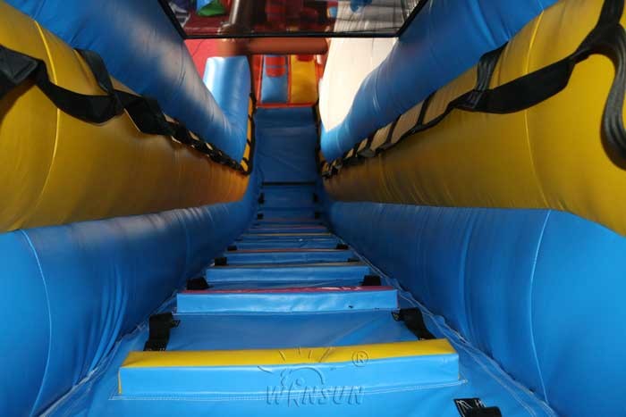 Water Resistant Massive Inflatable Dry Slide Shark Themed 12x4x6.5m