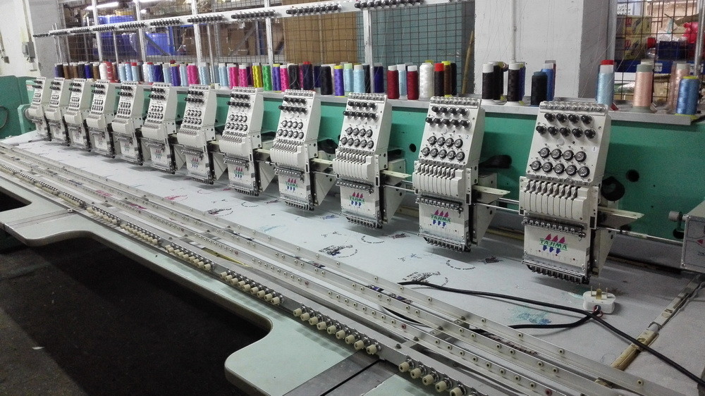 Used Tajima Embroidery Machine TMFD-G912