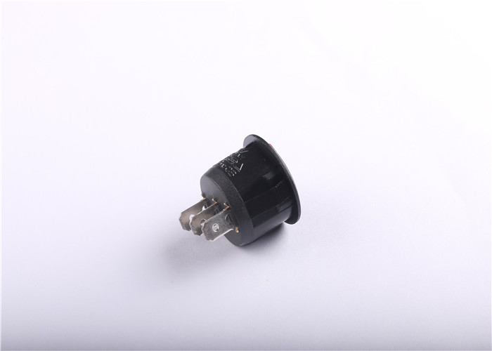 Commercial Illuminated Round Rocker Switch With IP00 Degree Of Protection