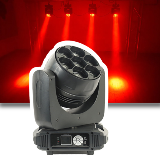40w 4in1 LED Moving Head Lights for Night Club Stage DJ Disco Outdoor Party Lighting