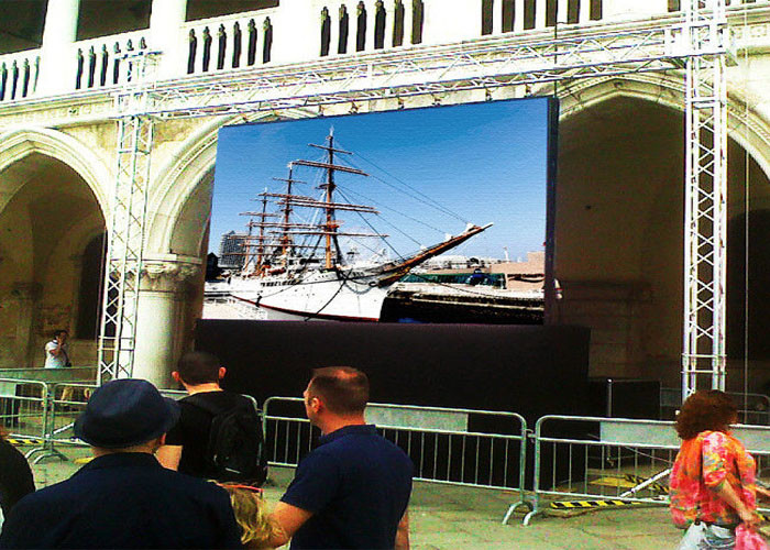 IP65 Mobile Outdoor Rental Led Screen Die Casting Aluminum Box