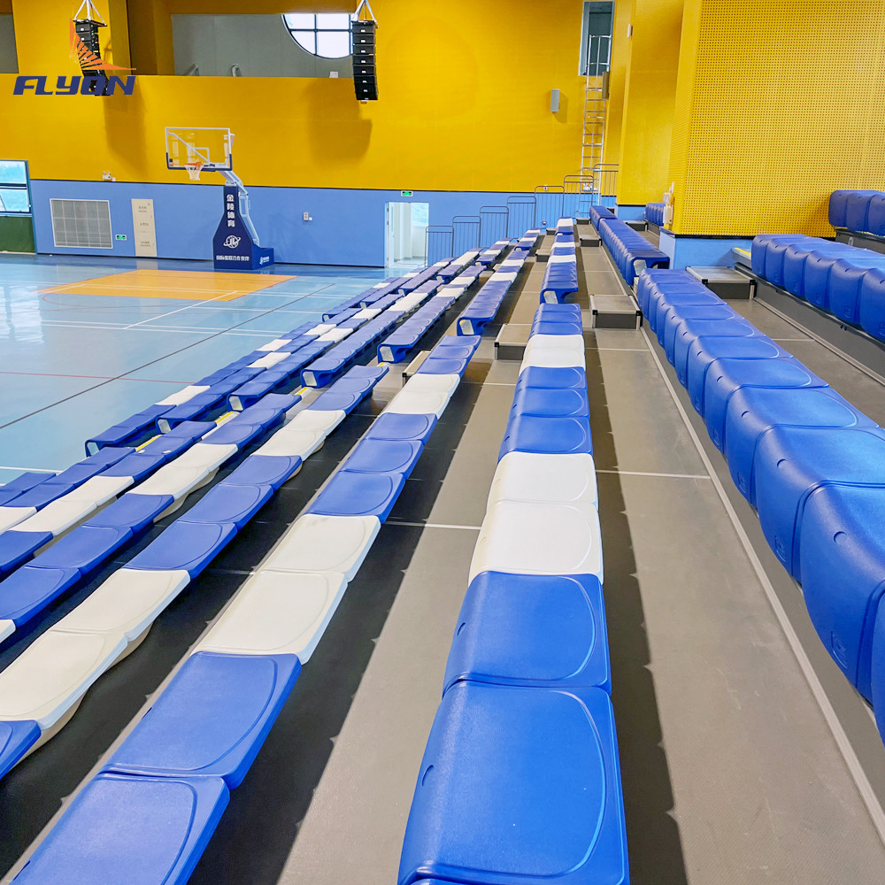 Customized Aluminum Retractable Seating System For Easy Installation