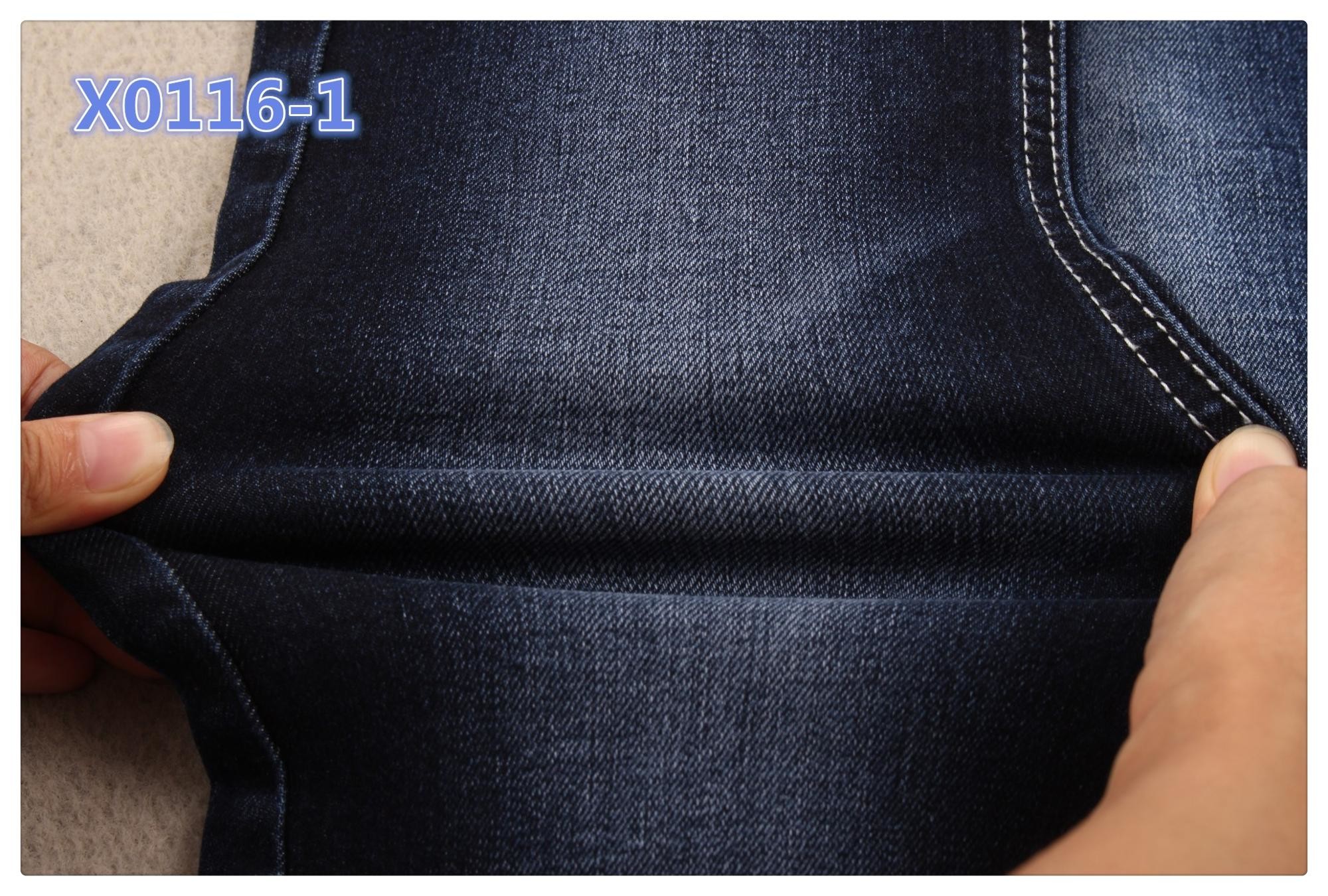 10.3 Ounce Stretch 58 59" width 10 Oz Denim Fabric For Lady Skinny Jeans