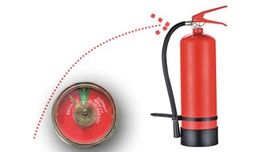Portable Stored Pressure Fire Extinguisher Accessories OEM With Bracket