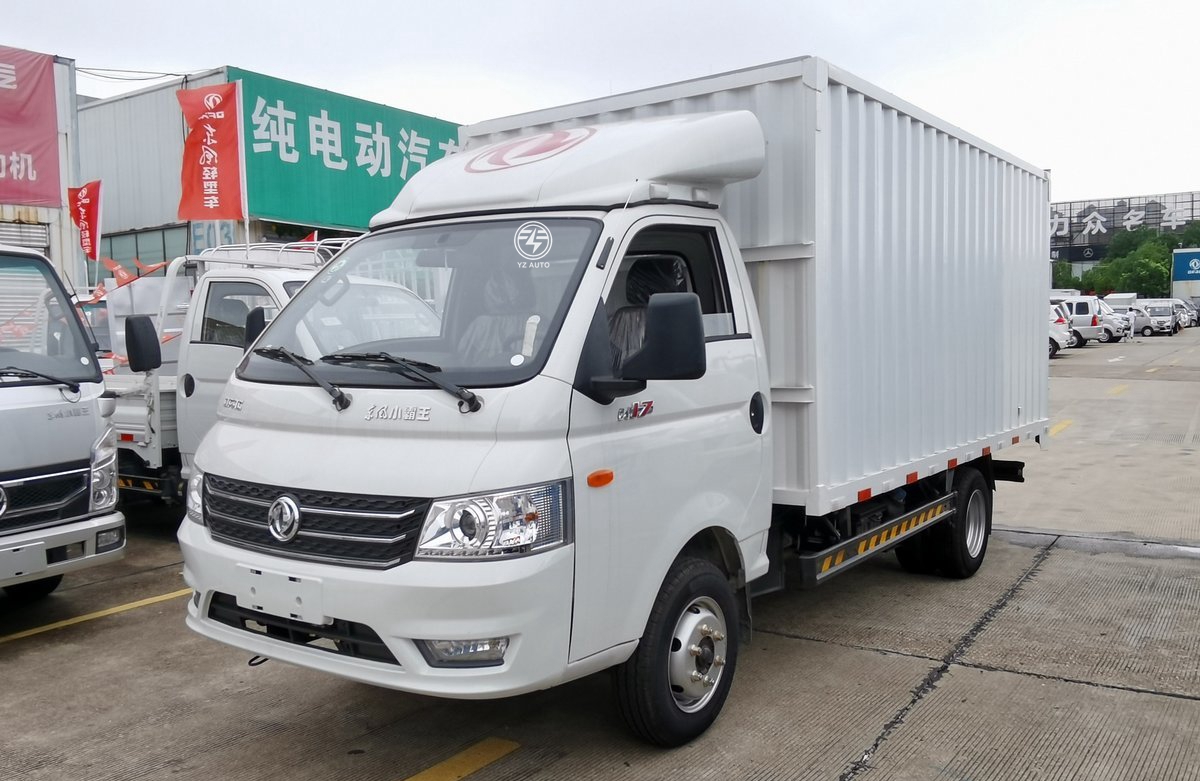 Left Steering Dongfeng 4x2 Wheel Delivery Lorry Cargo Truck with Gross Vehicle Weight 5000 kg