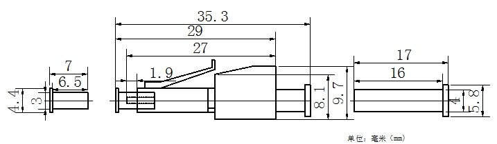 Highly Reliable Lc Apc Attenuator Wear Resistant Various Connector Type