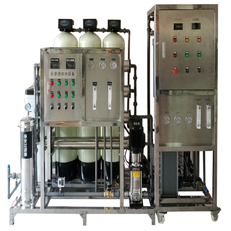 Automation Operational Runs Stainless Steel Reverse Osmosis Pure Water Configuration Customisable Flow Rate