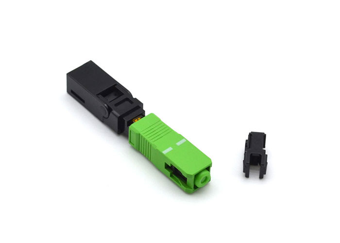 SC Fiber Optic Connector For FTTH Drop Cable 4mm Fiber Optic Cable Connector