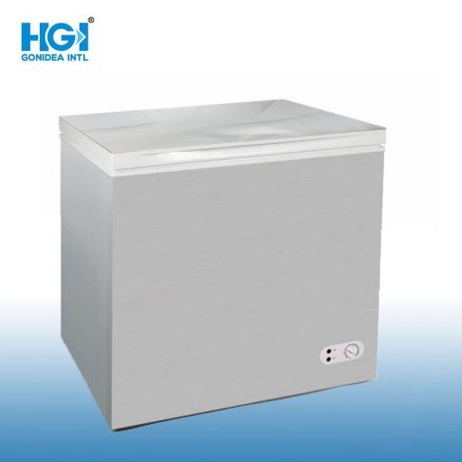 Commercial Top Open Freezer Single Glass Door Chest Freezer 162L Model Bd/Bc-162qg