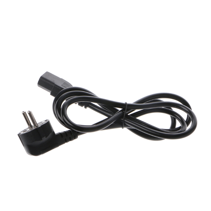 1.5m IEC 320 C13 Power Cord European Round 2 Pin AC EU Plug