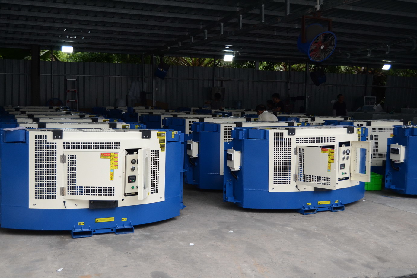 15kw 460V Generator 3 Phases Kubota V2203 Clip On Genset For Reefer Container