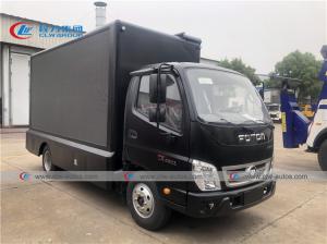 China Foton Aumark Outdoor Full Color LED Display Advertise Truck P4 P5 P6 Mobile LED Billboard Truck on sale