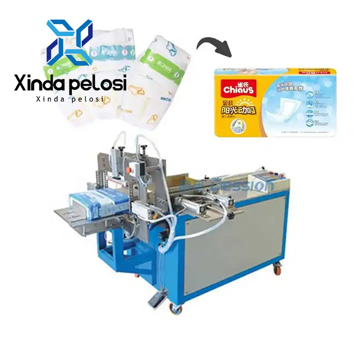 Fast Diaper Plastic Bag Manufacturing Machine With Automatic Transport And Sealing