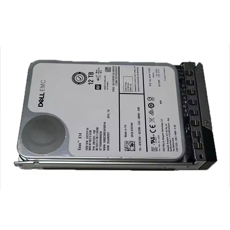 Customized 12TB SAS SATA 7.2K RPM 3.5-inch HDD Hard Drive for s Single Disk Capacity 7GB Wireless Customized