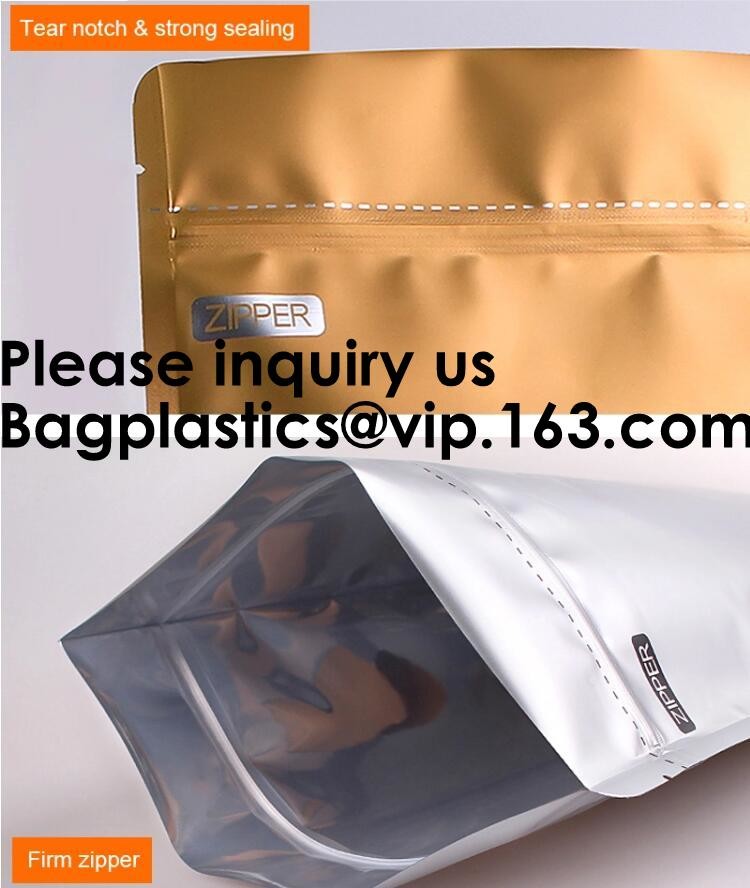 Matte Stand-Up Food Grade Design Storage k Bags (3oz (5" x 7"), Matte Mixed Color Design Stand-Up Pouch), BAGEASE