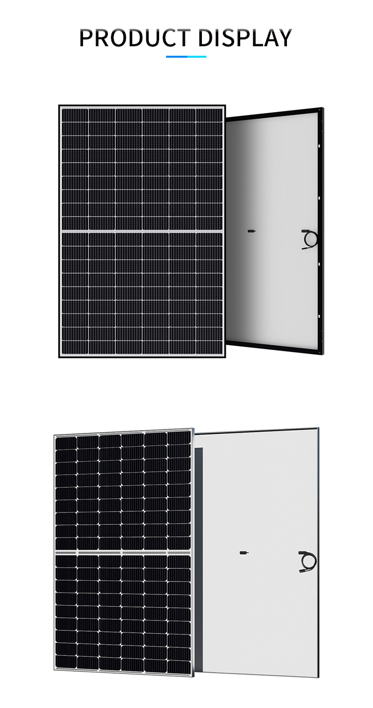 MPPT Controller Solar Power Panel Polycrystalline 450W 460W For Home