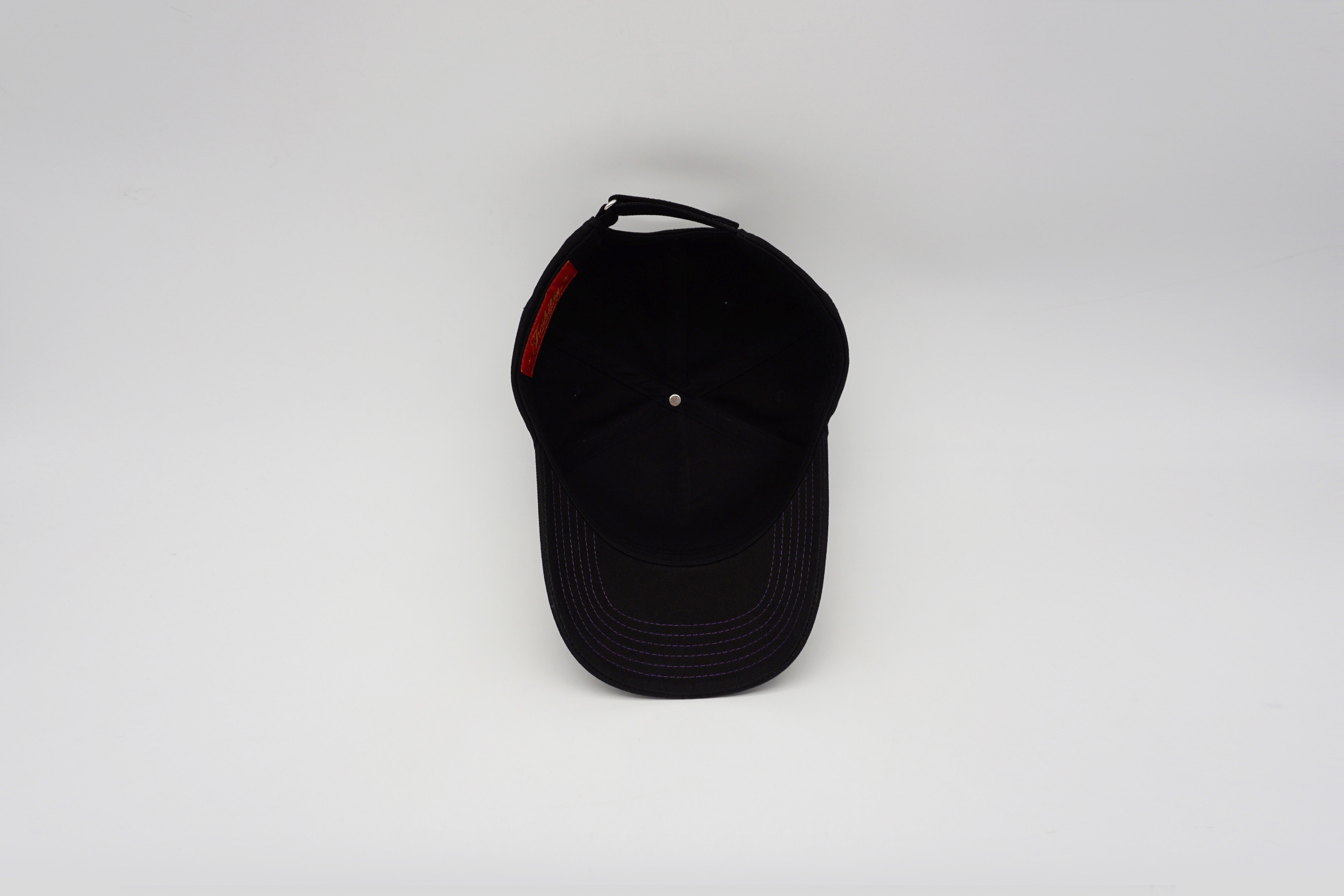 Felt Applique Embroidery Logo Structured Baseball Cap With Adjustable Low Profile