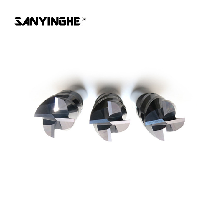 HRC45-50 Solid Carbide End Mills Tungsten Square Cnc Solid Carbide Milling Cutters