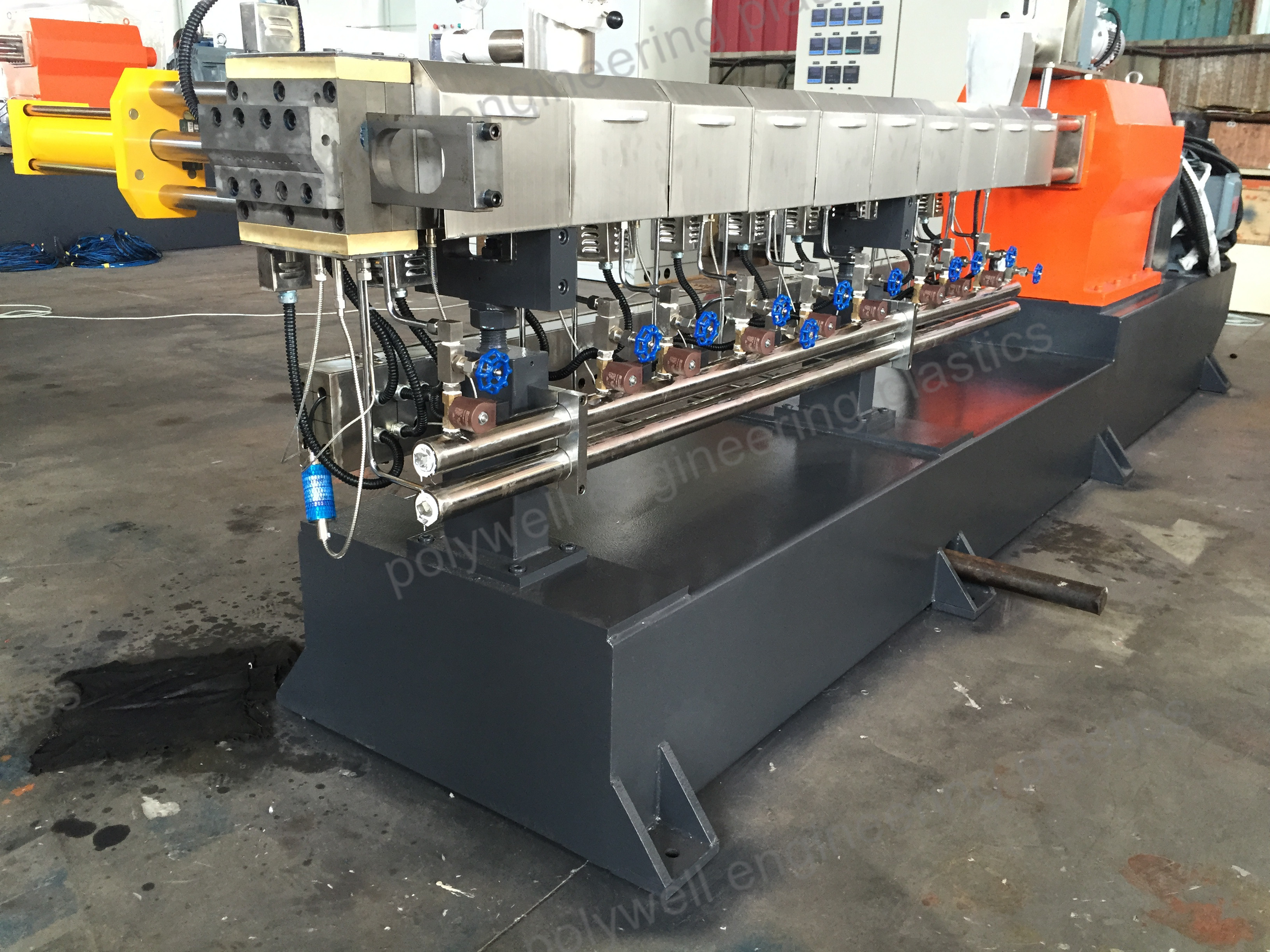 Double Screw Plastic Granulator Machine, Plastic Pellets Extruding Granulating Machine, Plastic Recycling Granulator