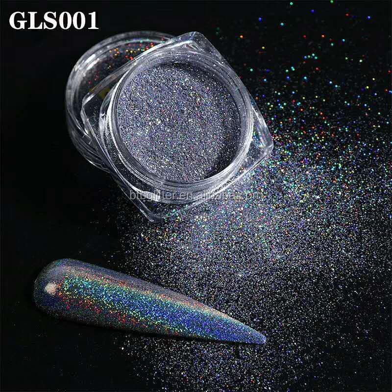 1KG Holographic Cosmetic Polyester Chunky Glitter Bulk in 365 Colors for Best Seller