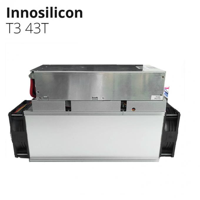 2.1KW SHA-256 Algorithm Miner Innosilicon T3 43TH/S DDR2 Video Memory