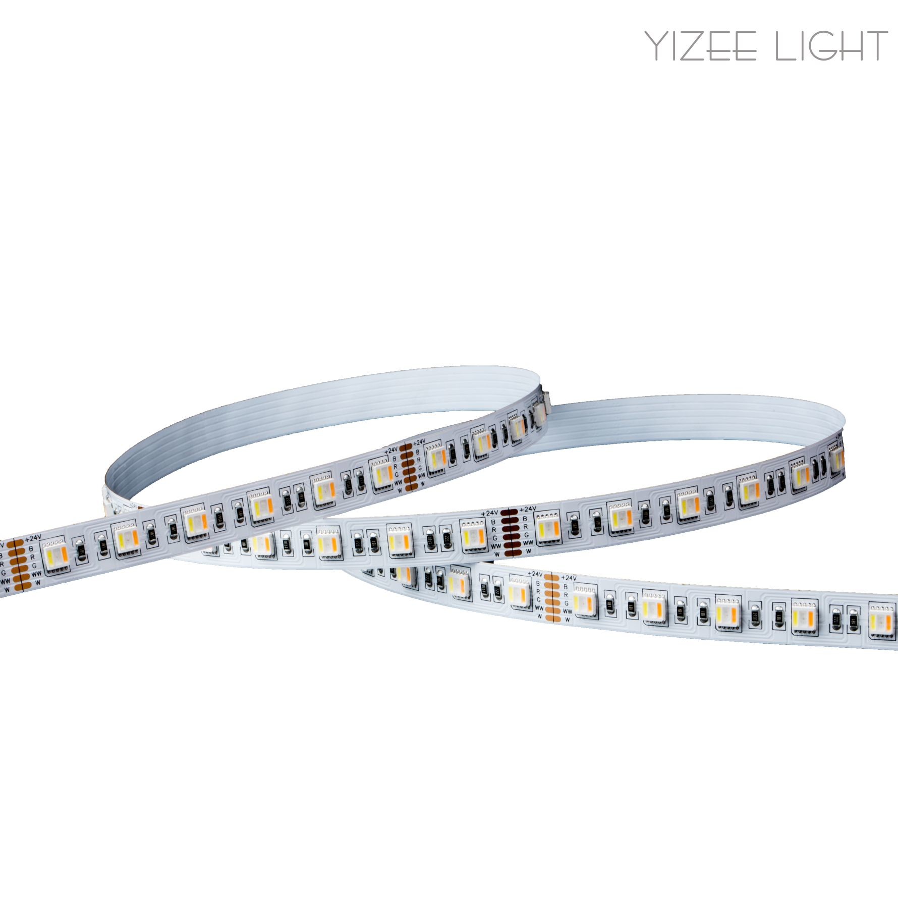12mm RGB Led Strip SMD 5050 RGB CCT Adjustable Led Strip Light Multi Color