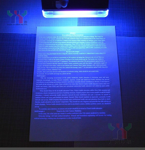 Water Based Security Printing Ink 1L Bottle Inkjet Printer UV Fluorescent Ink