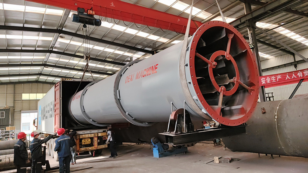 GHG Drum Rotary Single Layer / 3 Layers Wood Chips Sawdust Drum Dryer
