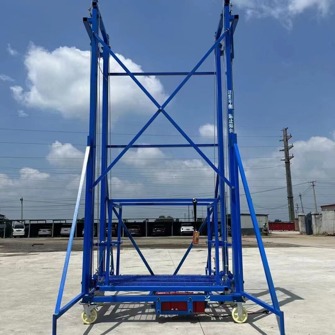 Decoration Remote Control Scaffold Hoist Platform 8m