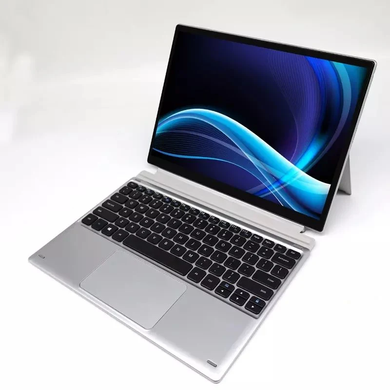 12.3 Inch Windows 2 in 1 Tablet Gaming Laptop 3: 2K HD Touch Screen Intel Celeron J4125 8GB RAM 128/256/512GB 1tb ROM PC