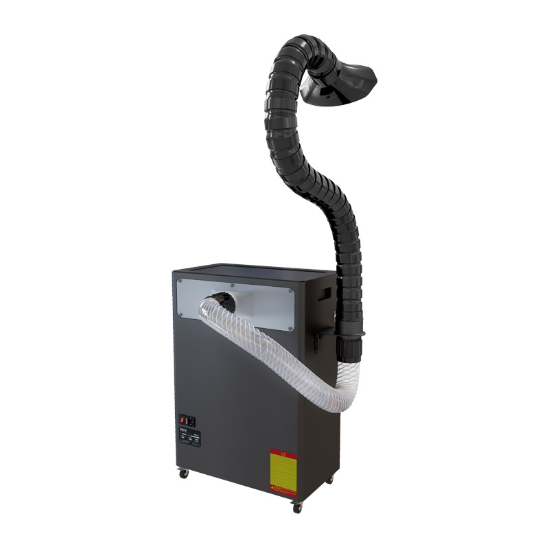 Weld Fume Eliminator Air Purification Absorber Systerm 3 Layers Filters 50-60dB Noise