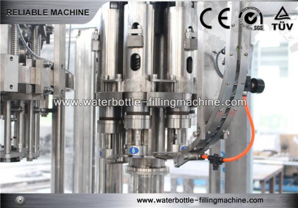 Quality Milk / Tea / Water Filler Machine Semi Automatic 3 In 1 CSD Filling Line for sale
