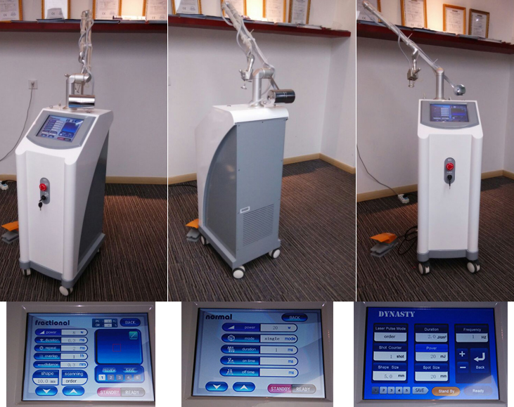 40W high power beauty machines best skin resurfacing treatments, fractional laser for scars