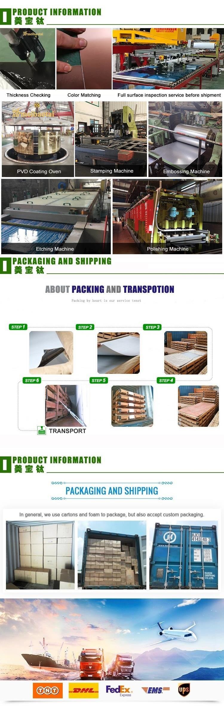 304 Stainless Steel Etching Sheet Elevator Door Pattern Sheet for Office Construction